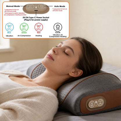 NeckRelief™ 3D Massager Pillow