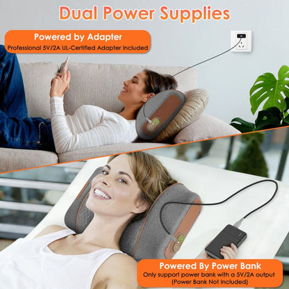 NeckRelief™ 3D Massager Pillow